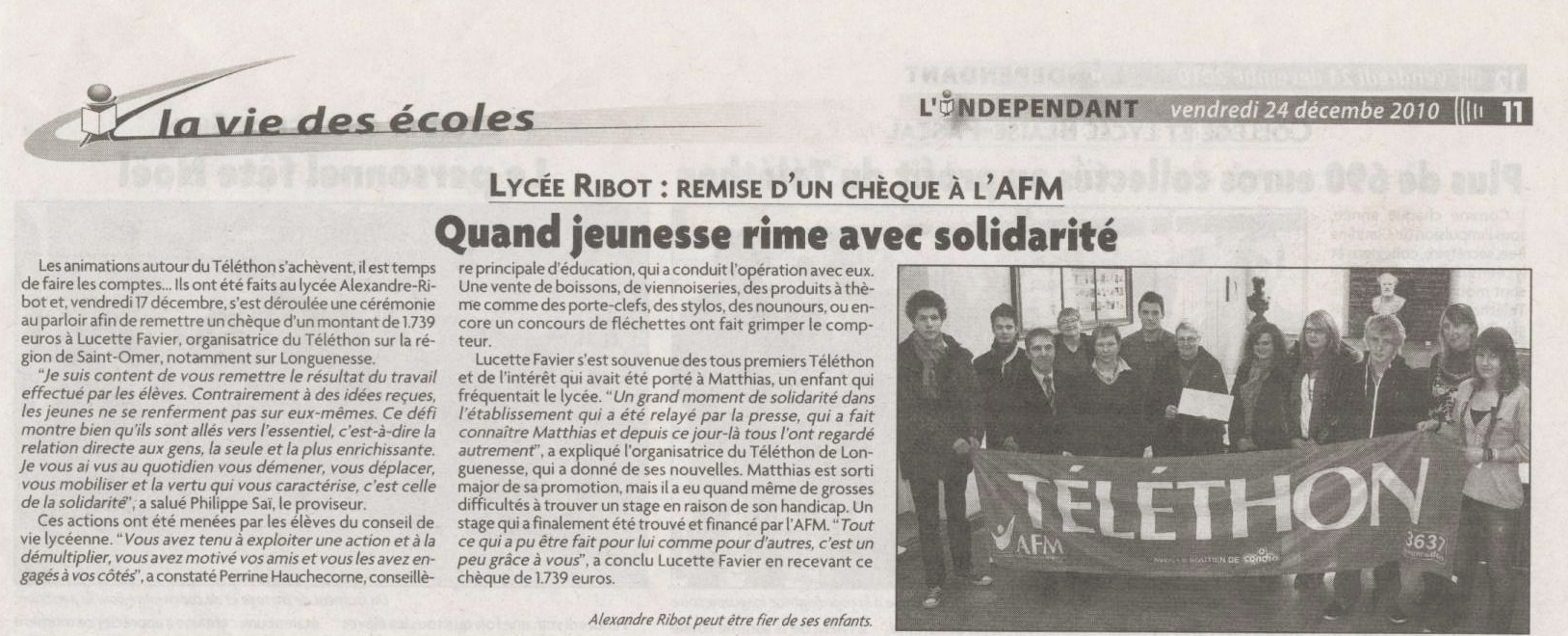 rencontre jeunesse 2010